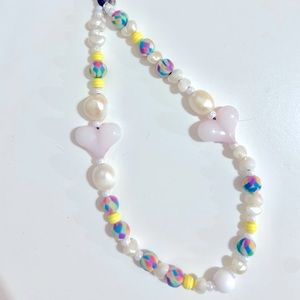 String Ring Around the Pearl’d in 80 Days Wristlet